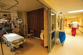 Upgrades to the trauma center are eyed for Rehoboth McKinley Medical Center emergency room. A level 3 trauma room would expand the types of medical care the hospital is currently equipped for. © 2011 Gallup Independent / Adron Gardner 